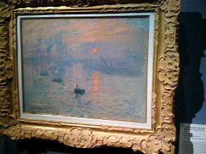 Impréssion Soleil Levant Monet Sunrise